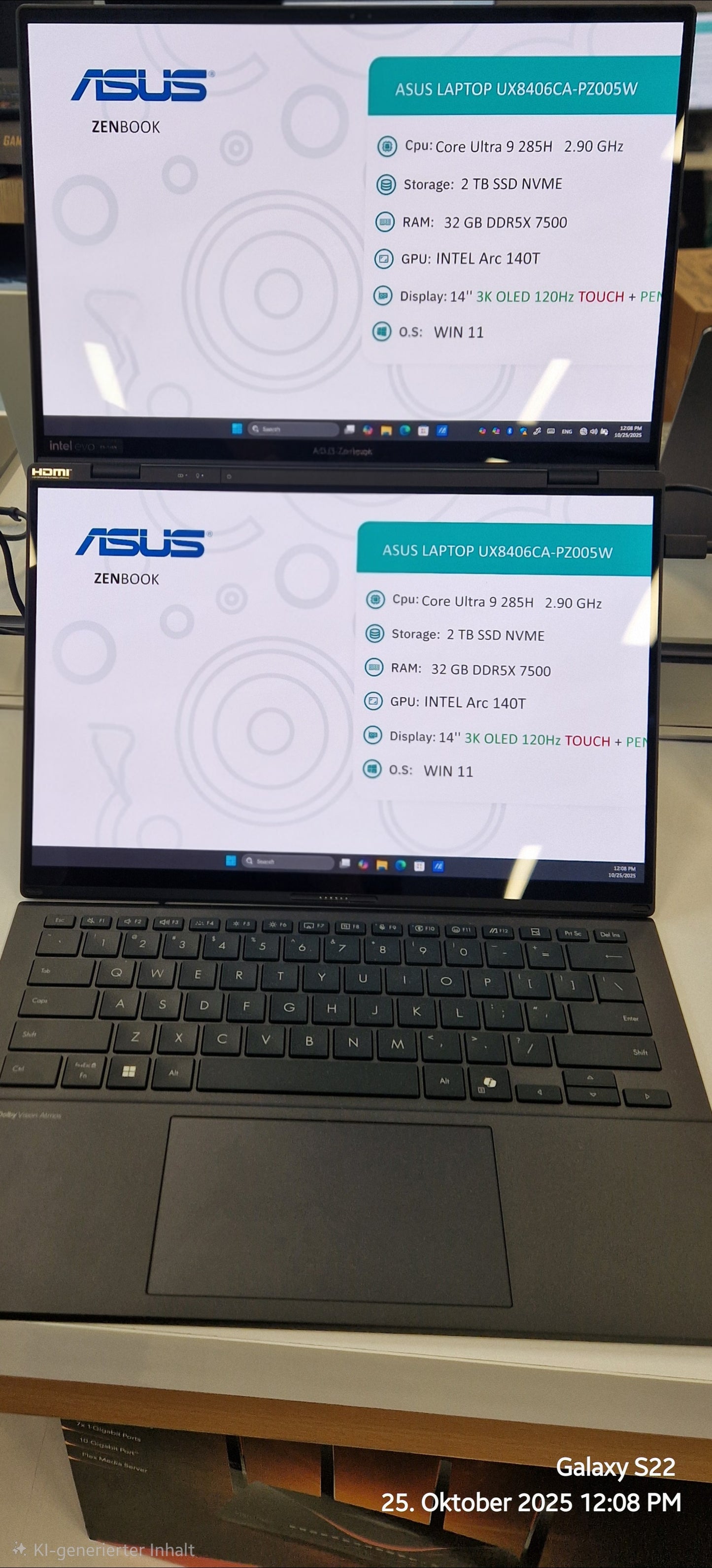 ASUS Zenbook UX8406CA