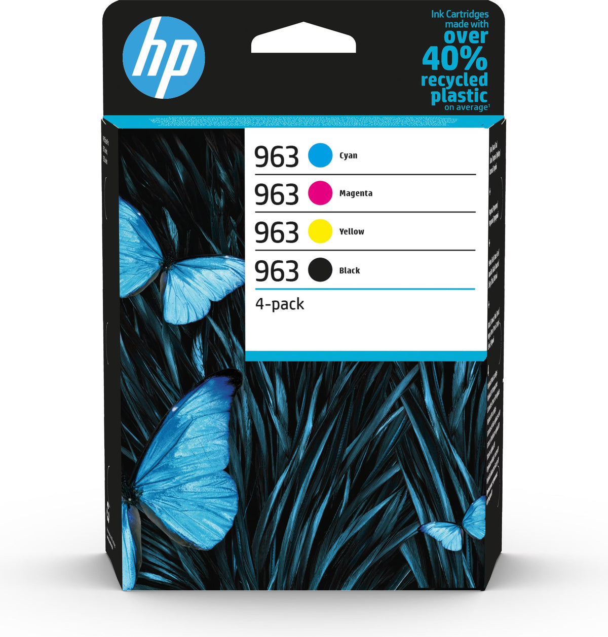 HP 963 मूल इंक कार्ट्रिज कॉम्बो पैक