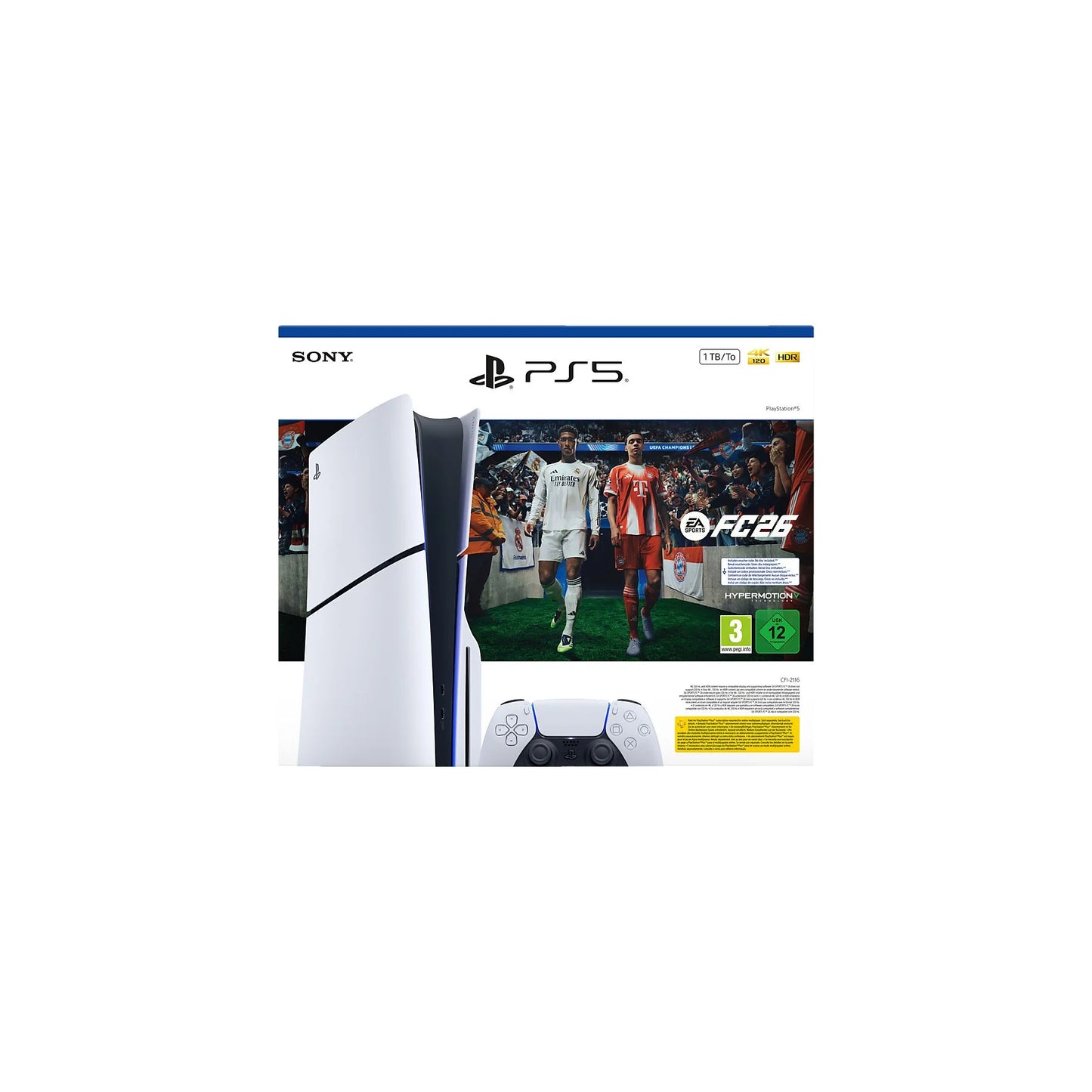 SONY PlayStation®5 2TB – EA SPORTS FC™ 26 Bundle