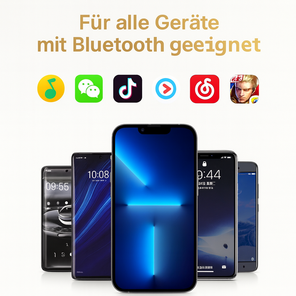 TWS Bluetooth 5.0 In-Ear Headphone Wireless Touch IPX4 LED Ladecase