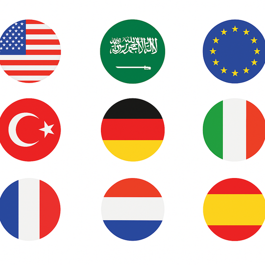 Languages on our website