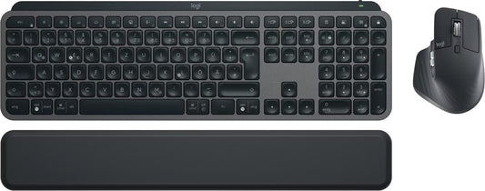 مجموعة Logitech MX Keys S Wireless من لوحة مفاتيح و Mouse