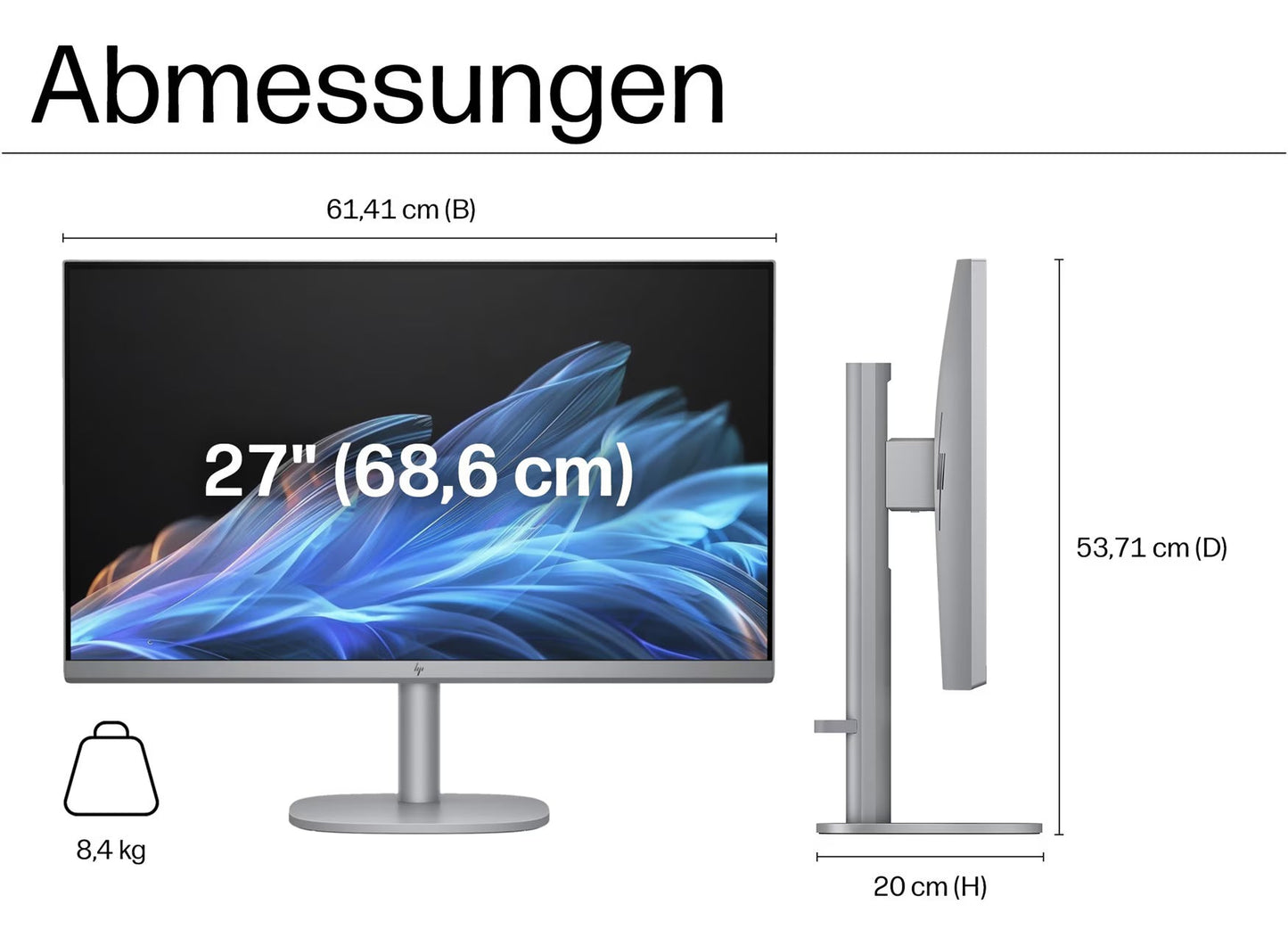 HP OmniStudio X 27-cs0775ng - 68.6 cm (27" ) All-in-One Desktop AI PC