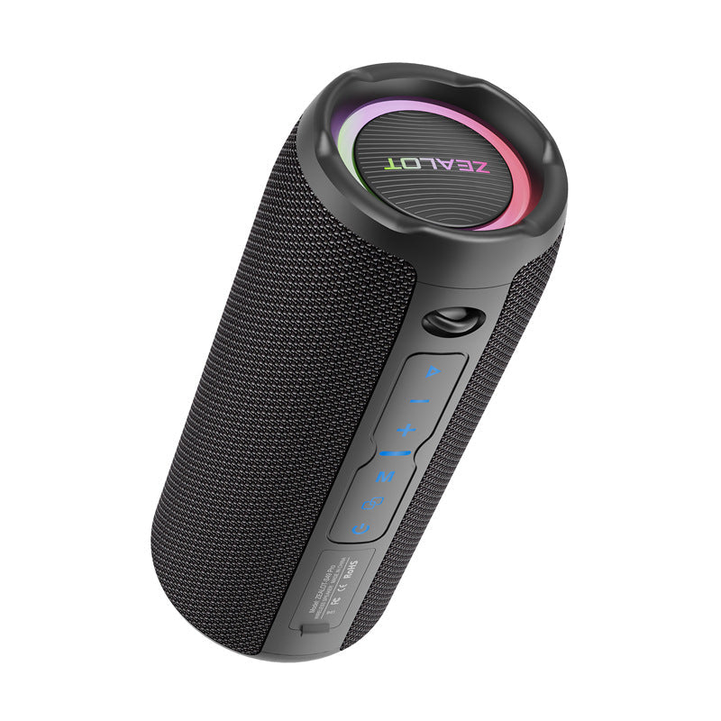 Enceinte Bluetooth 20W IPX6 Étanche RGB Bass Boost Stéréo TWS