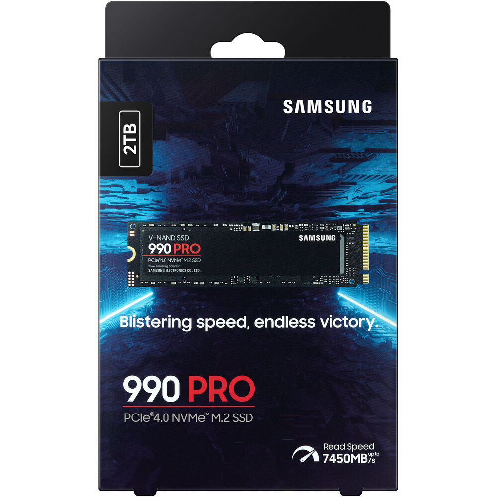 Samsung 990 PRO 2TB NVMe PCIe Gen 4.0 M.2 SSD  