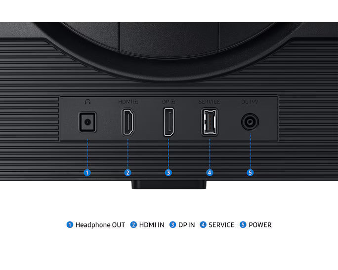 Samsung Odyssey G6 G60F 27″ QHD 350Hz गेमिंग मॉनिटर