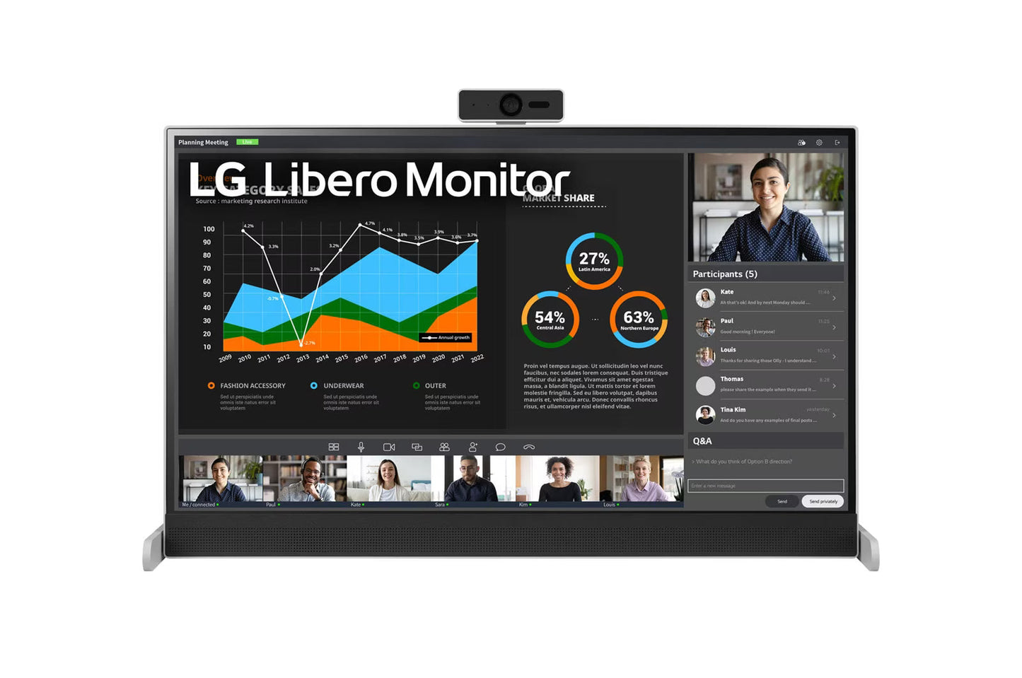 LG 27BQ70QC-S 27 1440p HDR Libero मॉनिटर