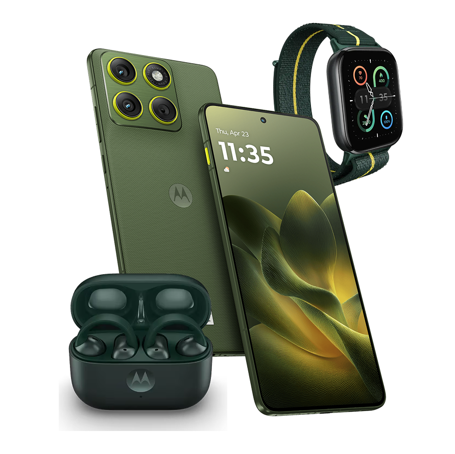 摩托罗拉 Edge 70 | 512GB || 搭配 Moto Buds 和 Moto Watch