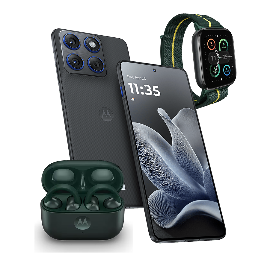 摩托罗拉 Edge 70 | 512GB || 搭配 Moto Buds 和 Moto Watch