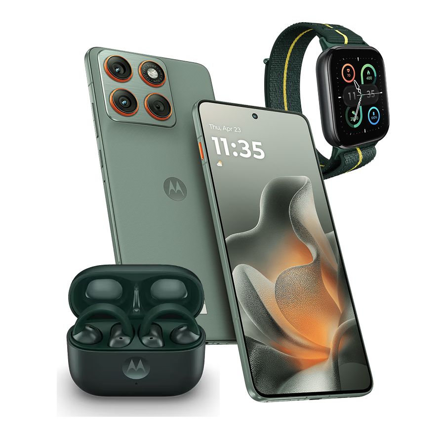 摩托罗拉 Edge 70 | 512GB || 搭配 Moto Buds 和 Moto Watch