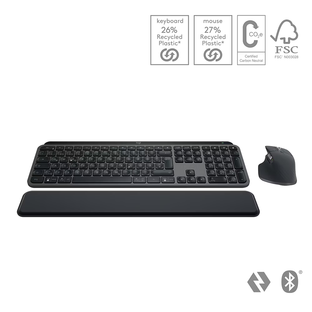 Logitech MX Keys S Wireless Keyboard ve Mouse Seti