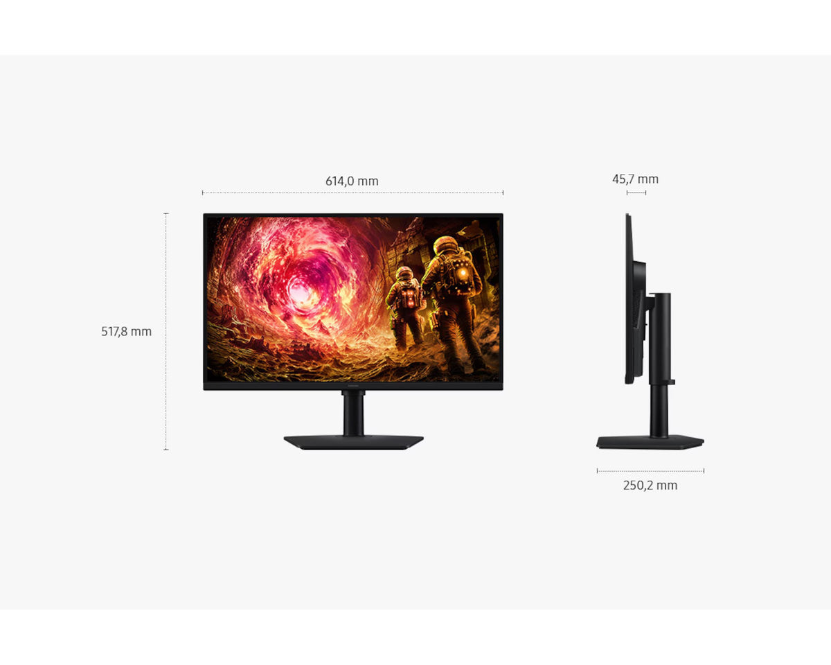 Samsung Odyssey G5 (G50F) 27" QHD 180Hz गेमिंग मॉनिटर