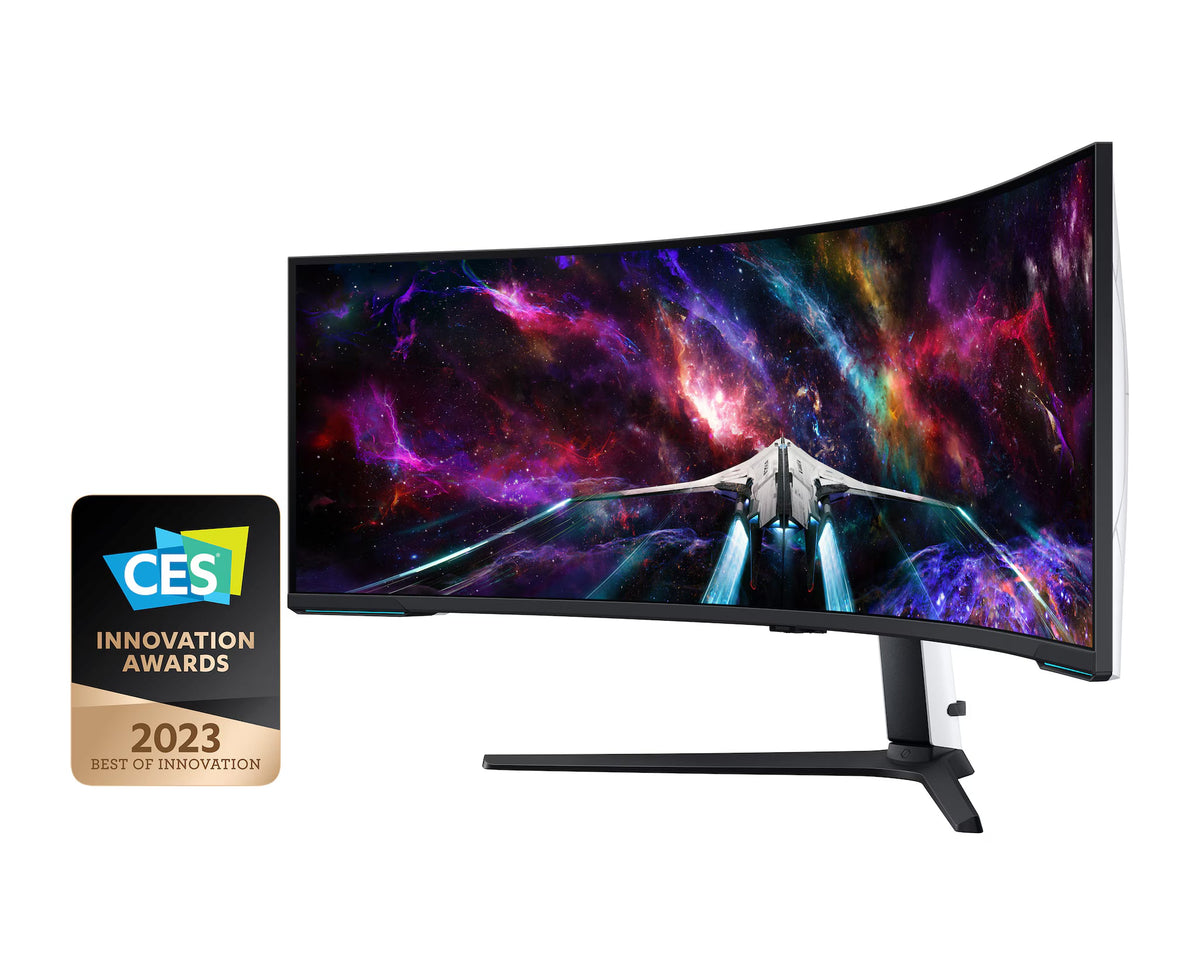 Samsung Odyssey Neo G9 (G95NC) 57" Dual-UHD 240Hz गेमिंग मॉनिटर