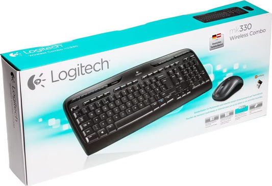 Logitech Wireless कॉम्बो MK330 (DE-संस्करण)