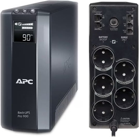 APC BR900G-GR Pro 900VA, 540 W, линейно-интерактивный ИБП