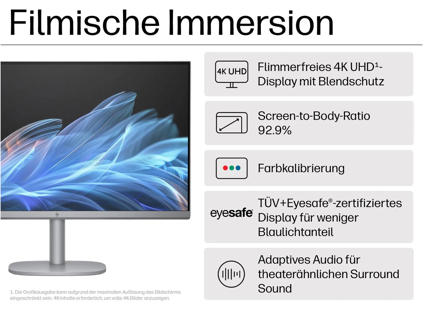 HP OmniStudio X 27" All-in-One Desktop AI PC