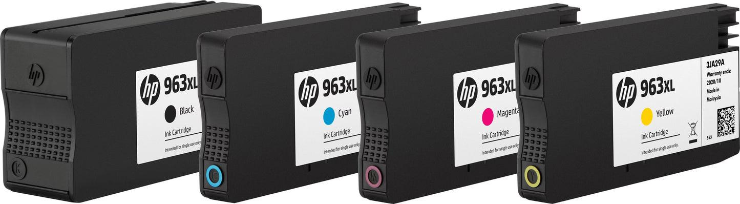 HP 963 XL originaalne tindikassettide komplekt, sisaldab XL komplekti