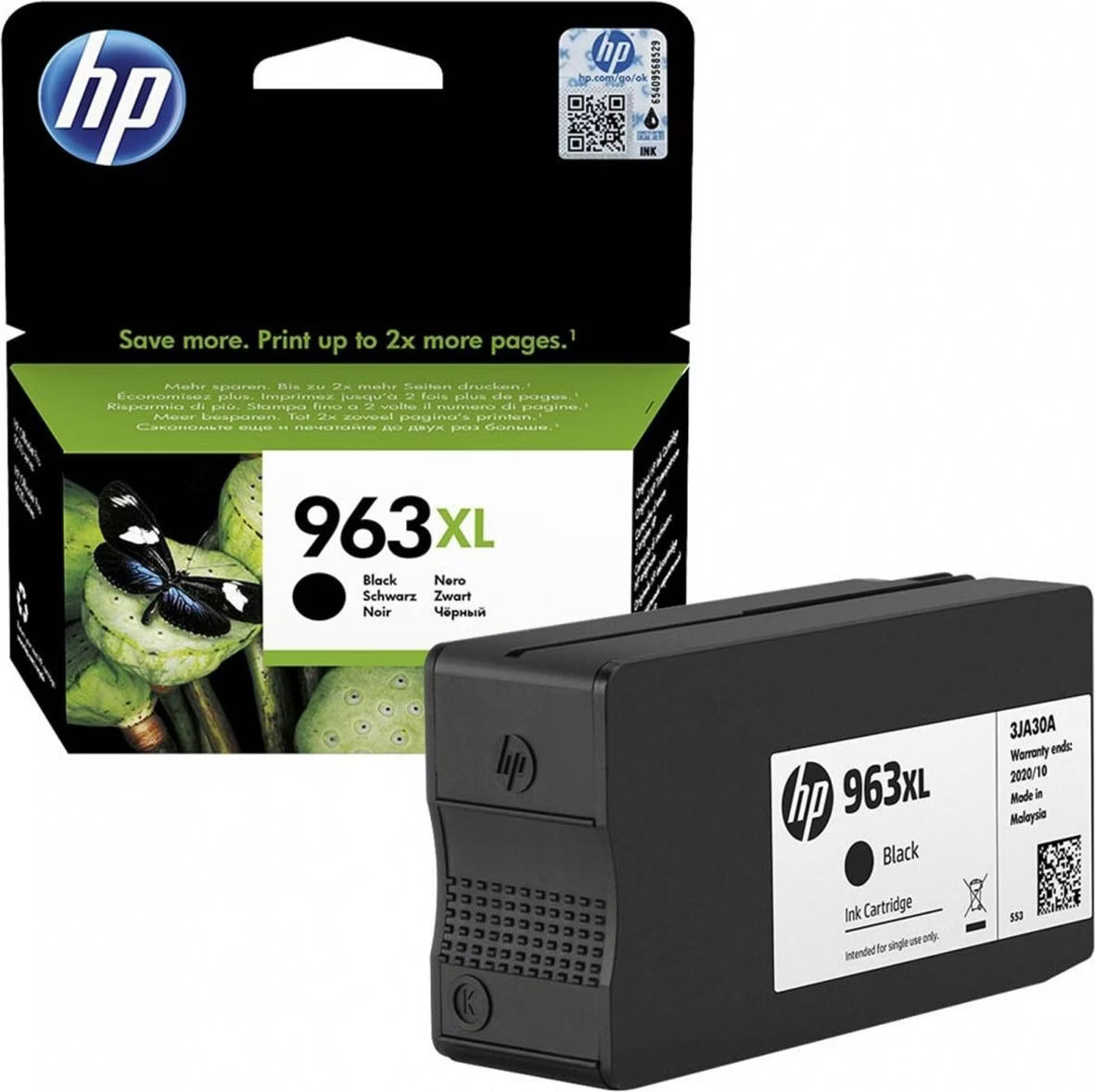 HP 963 XL originaalne tindikassettide komplekt, sisaldab XL komplekti
