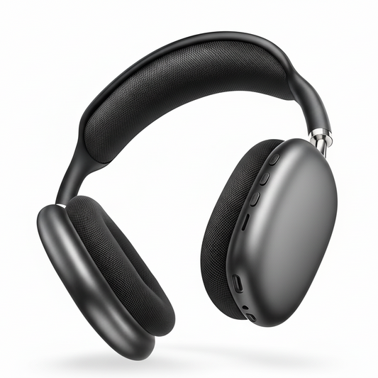 Bluetooth 5.3 Headphones Over-Ear Hi-Fi 40mm 12h Battery TF AUX Wireless