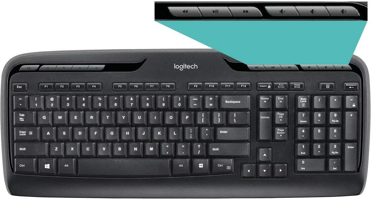 کیت ترکیبی Wireless لاجیتک MK330 (نسخه آلمانی)