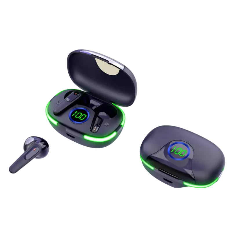 TWS Bluetooth 5.0 In-Ear Headphone Wireless Touch IPX4 LED Ladecase