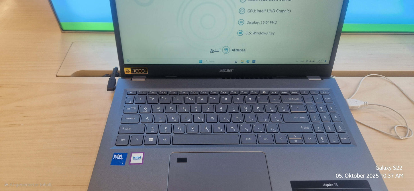 ACER Laptop A15 / KXTEM.005 U7